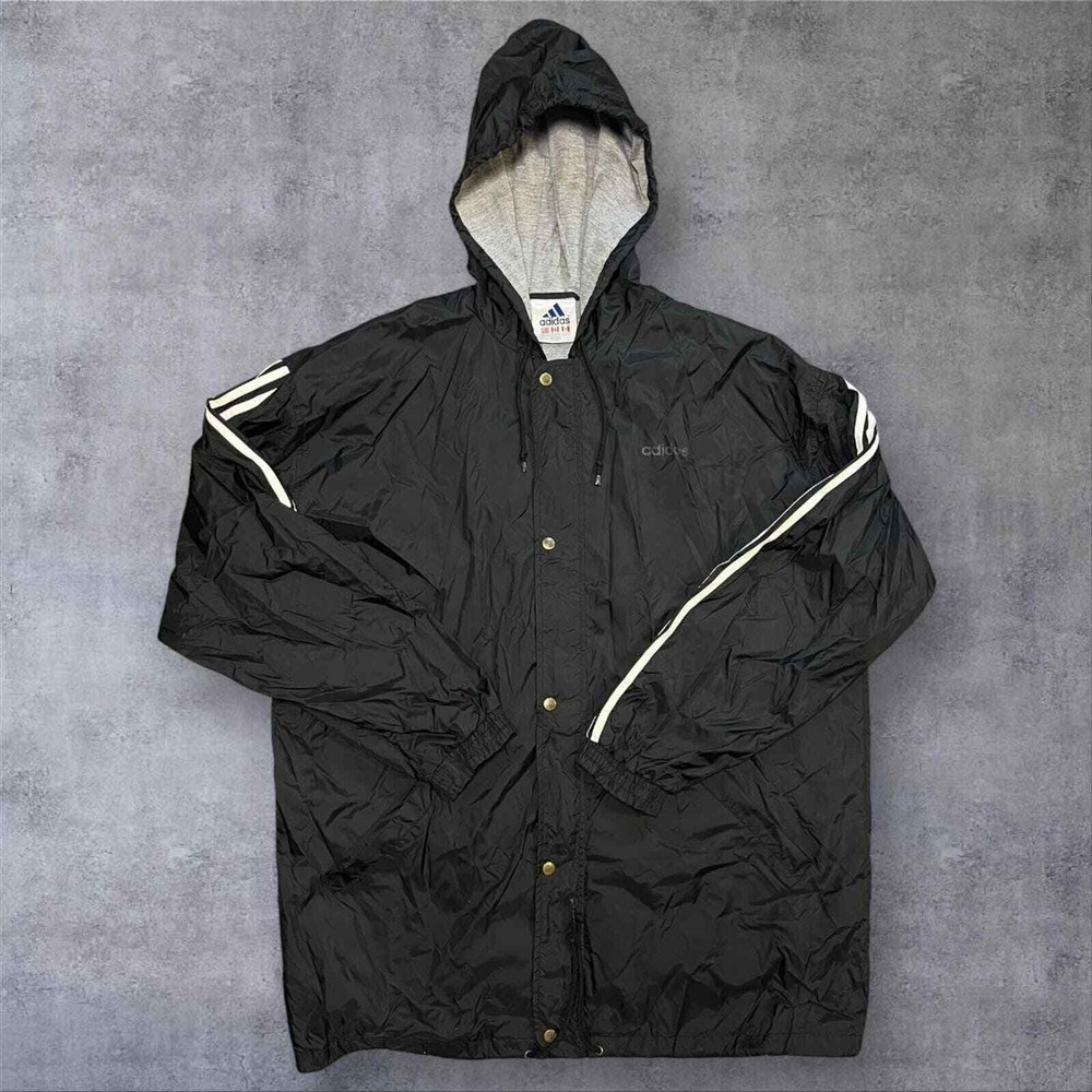Vintage adidas windbreaker‎ raincoat